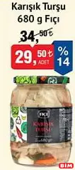 FIÇI KARIŞIK TURŞU 680 G